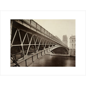The Pont d'Arcole print unframed