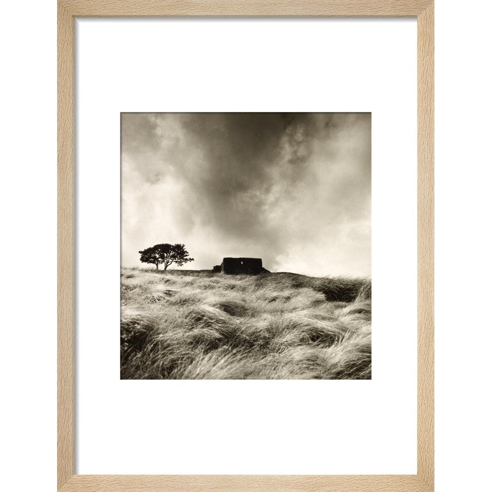 Top Withens print in natural frame