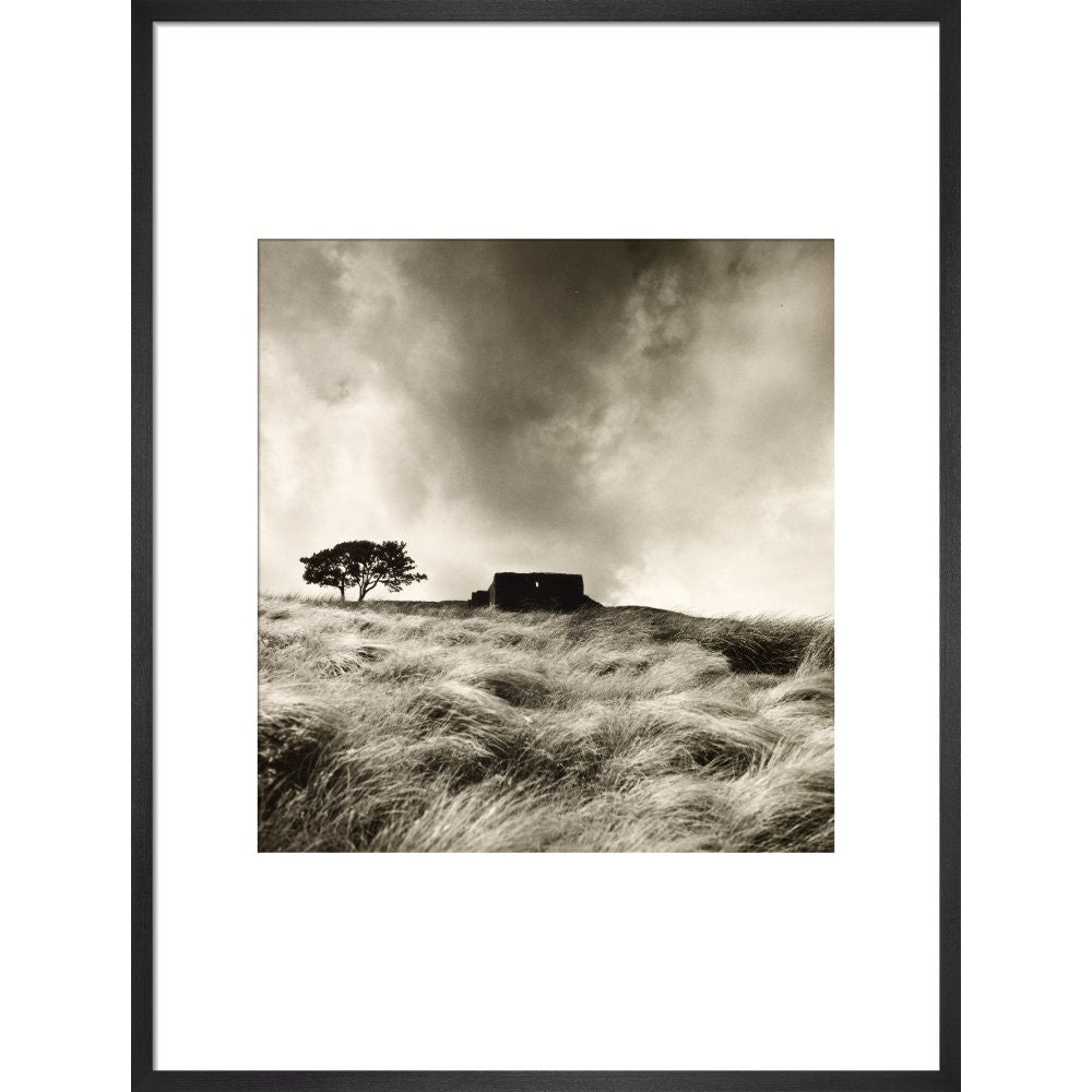 Top Withens print in black frame