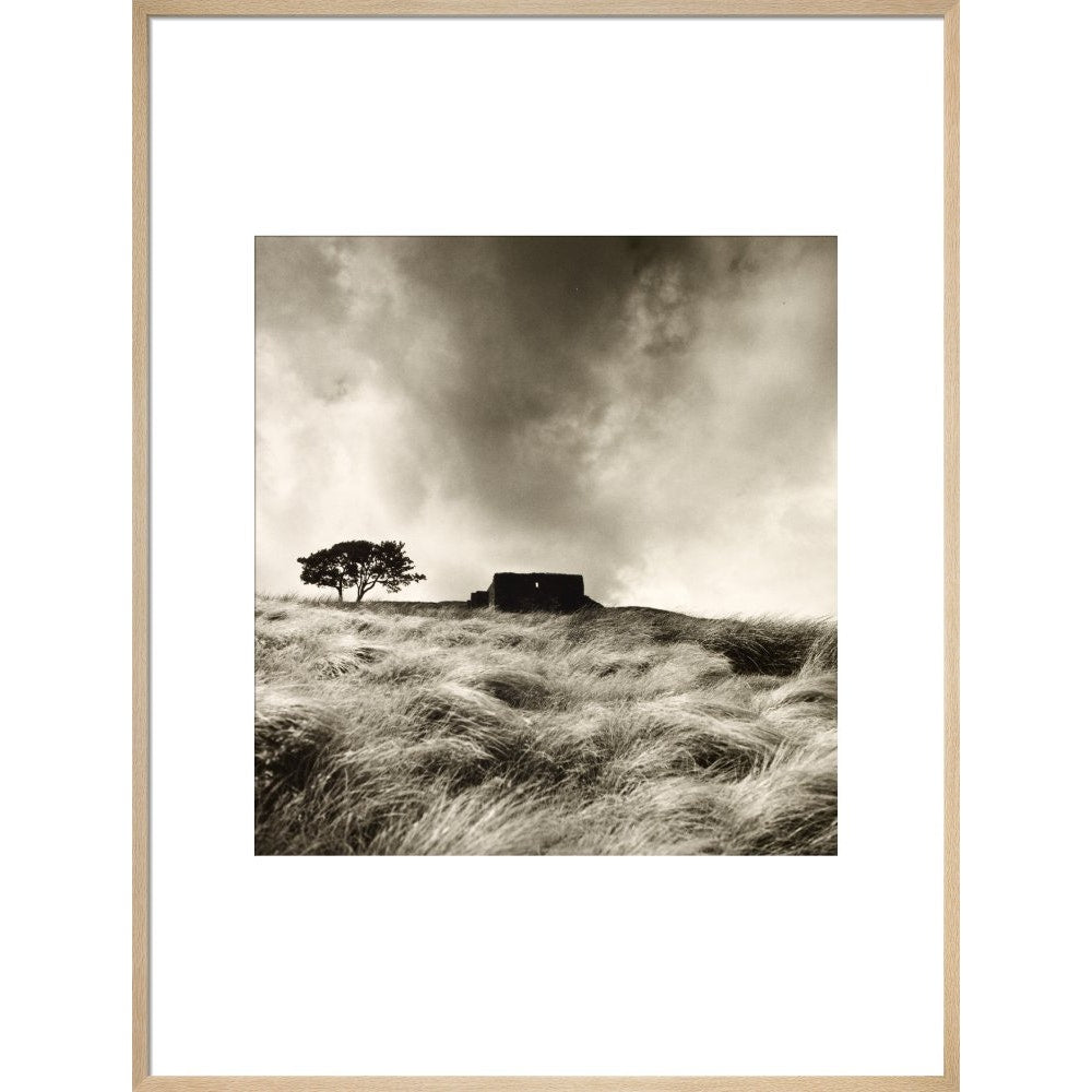 Top Withens print in natural frame