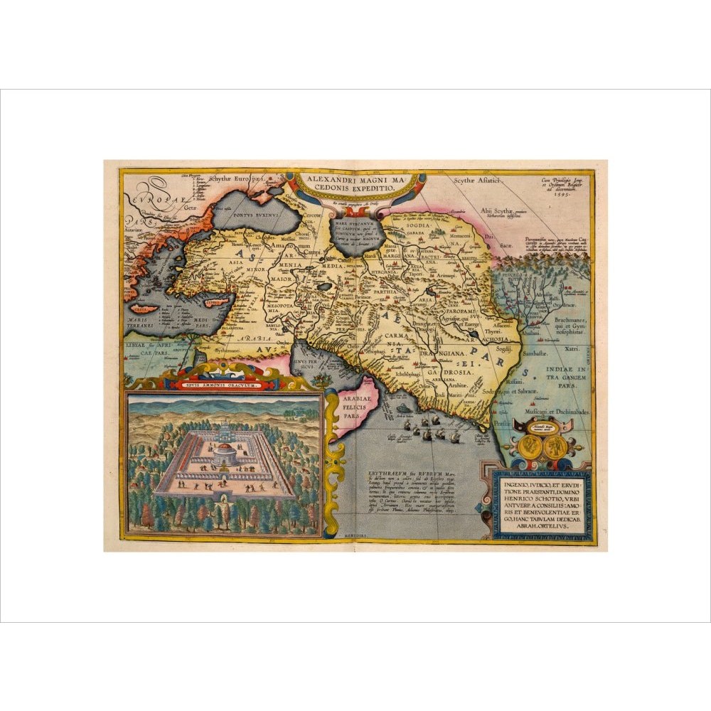 Asia print unframed