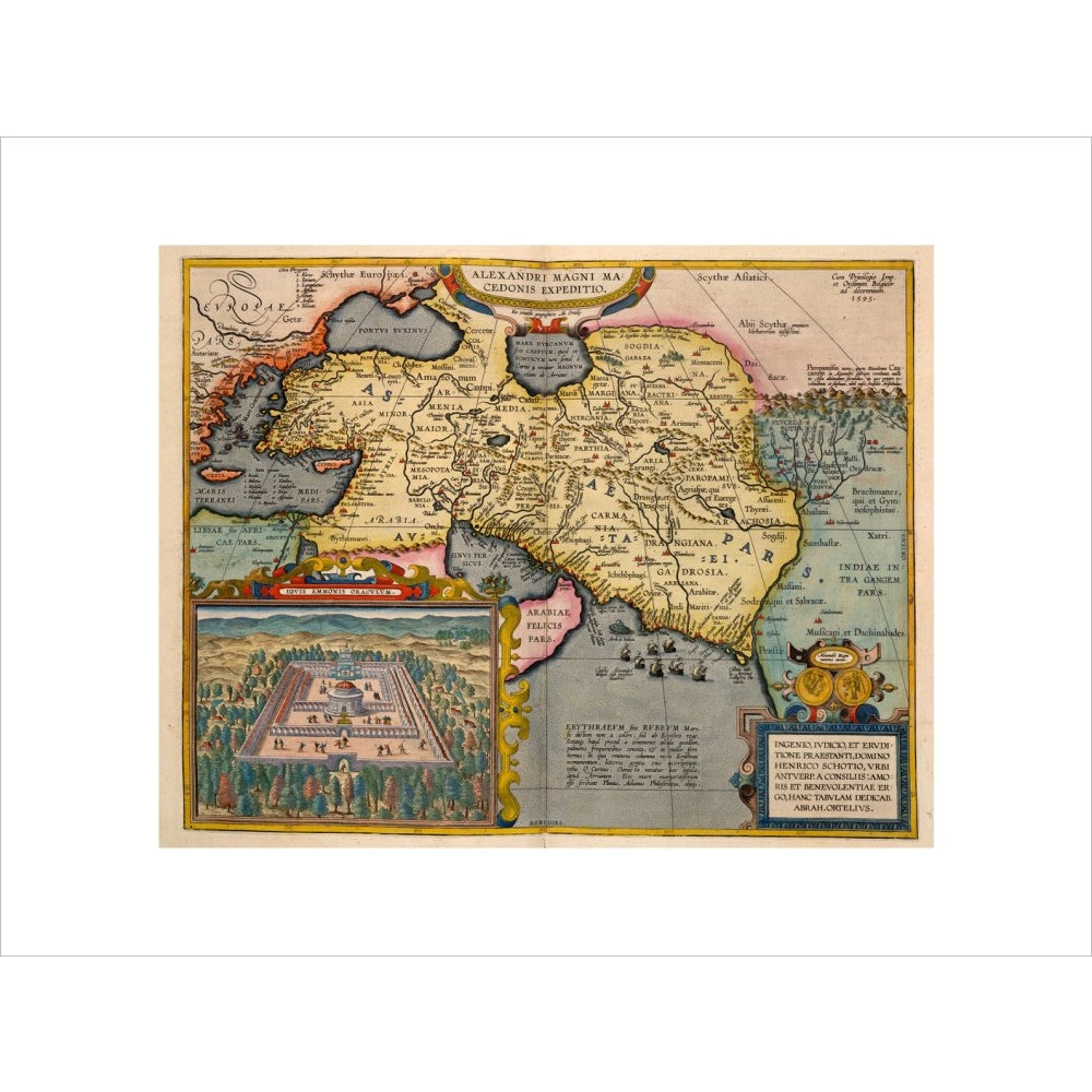 Asia print unframed