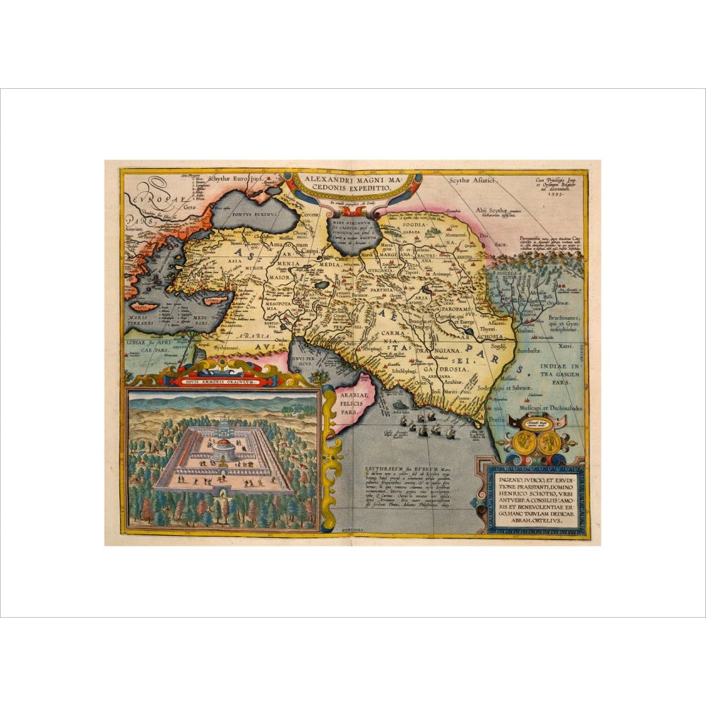 Asia print unframed