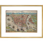Constantinople print in gold frame