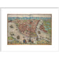 Constantinople print in white frame