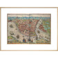 Constantinople print in natural frame