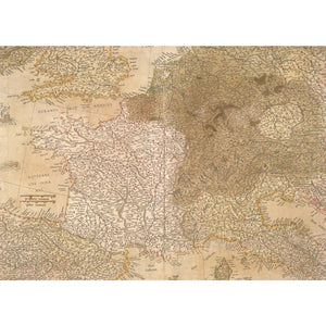 Map of Europe print