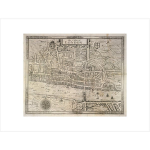 The Cittie of London print unframed