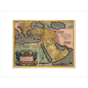 The Middle East print unframed