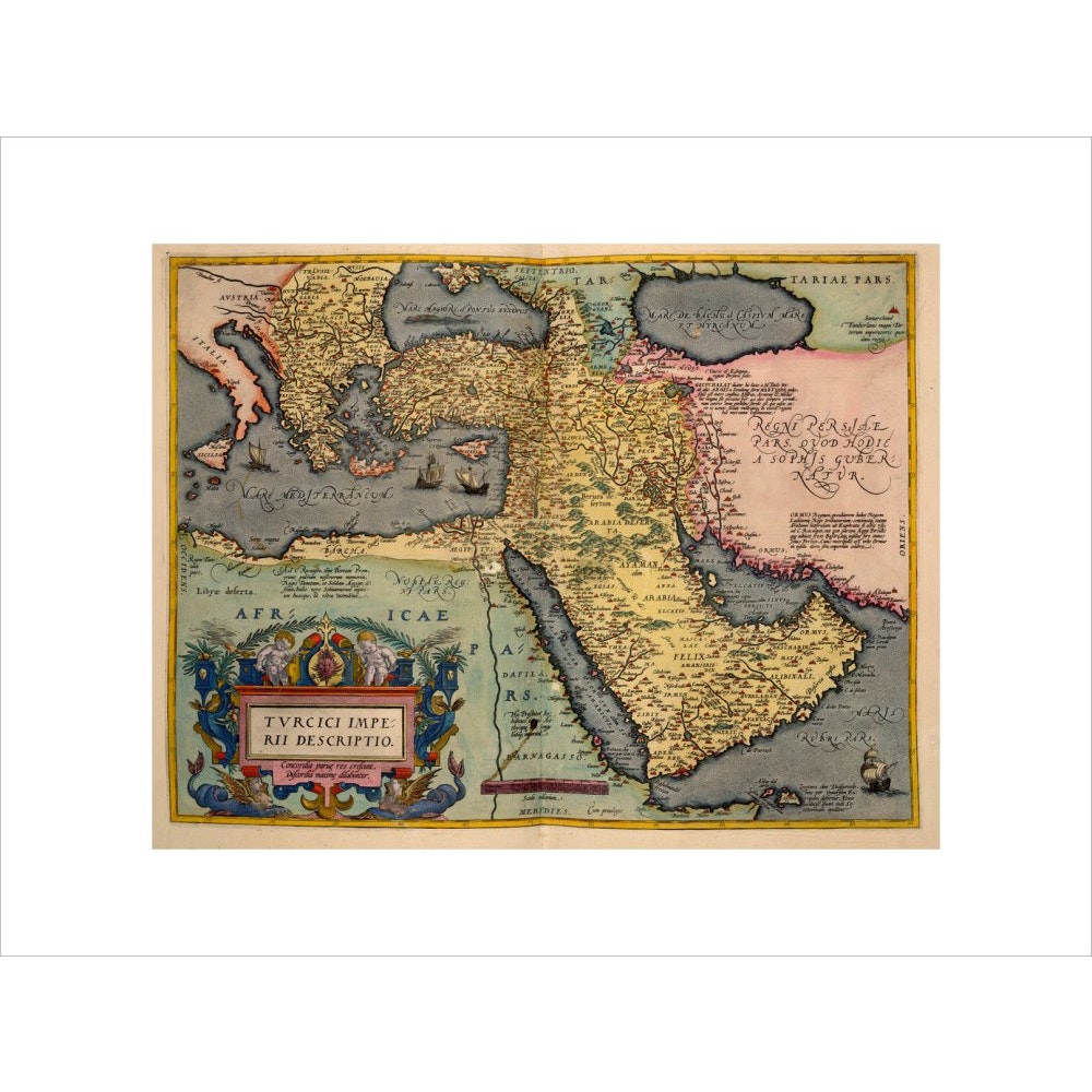 The Middle East print unframed