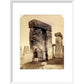 Stonehenge print in white frame