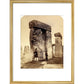 Stonehenge print in gold frame