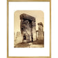 Stonehenge print in gold frame