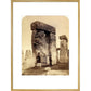 Stonehenge print in gold frame
