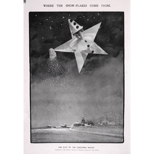 The Star of the Christmas season print