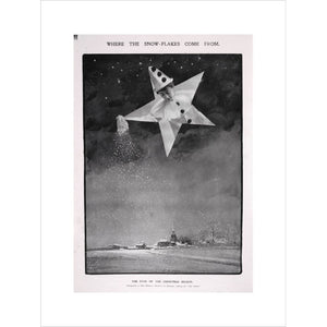 The Star of the Christmas season print unframed