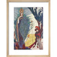 The Snow Queen print in natural frame