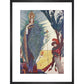 The Snow Queen print in black frame