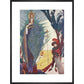The Snow Queen print in black frame