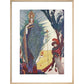 The Snow Queen print in natural frame