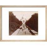 Taj Mahal Photo print in natural frame