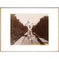 Taj Mahal Photo print in natural frame