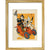 The Scarecrow and Tin-man Driving print in gold frame