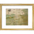 Map of Falmouth Haven print in gold frame