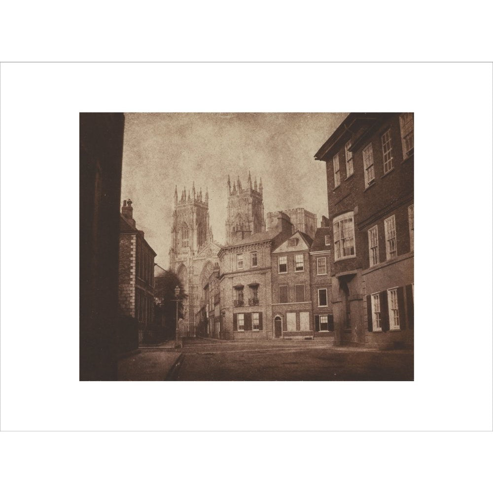 York Minster from Lop Lane print unframed