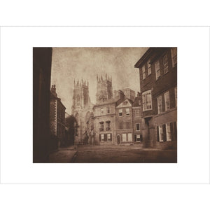 York Minster from Lop Lane print unframed