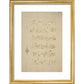 Sultan Baybars' Qur'an print in gold frame