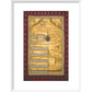 Decree of Shah 'Alam II print in white frame