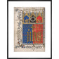 Frontispiece to Letter to King Richard print in black frame
