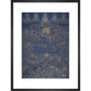 Painting of Garuda print in black frame