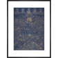Painting of Garuda print in black frame