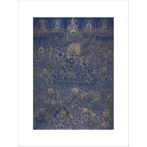 Painting of Garuda print unframed