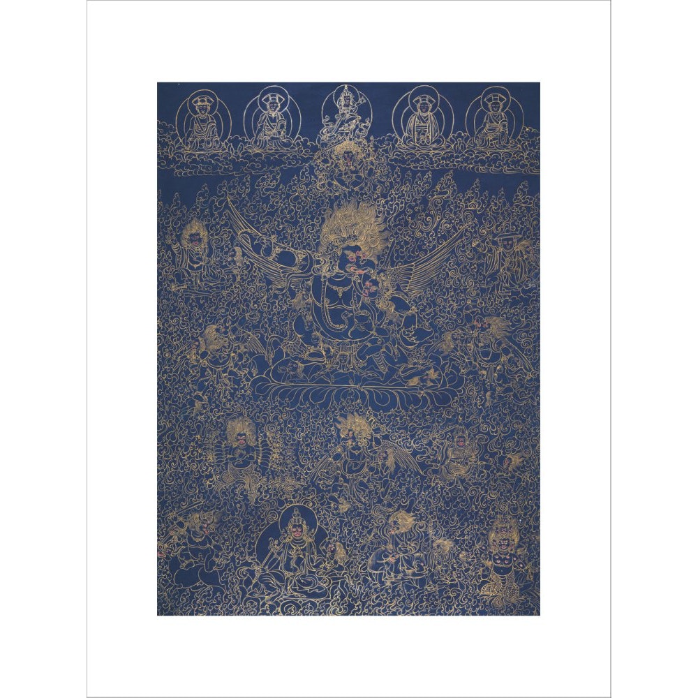 Painting of Garuda print unframed