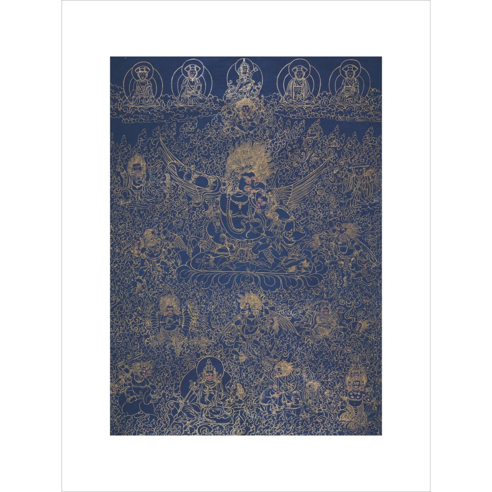 Painting of Garuda print unframed