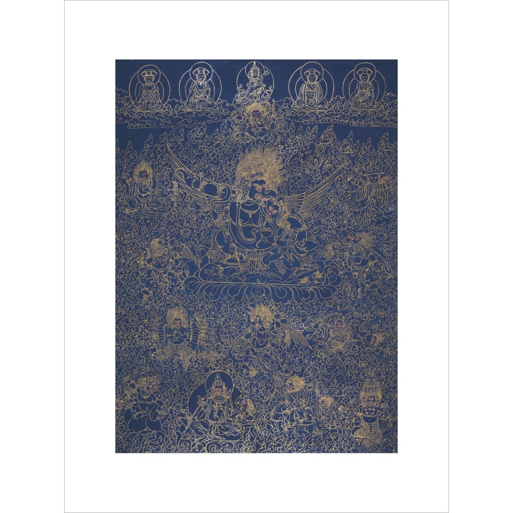 Painting of Garuda print unframed
