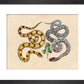 Two Snakes print