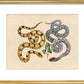 Two Snakes print
