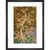Squirrels in a plane tree print in black frame