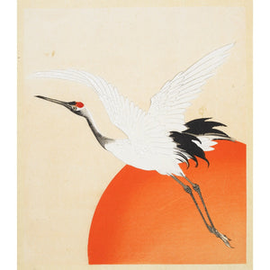 Flying Crane print
