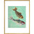 Kin-Yu: a pair of fish print in gold frame