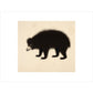 Sloth Bear print unframed