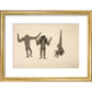 Moloch Gibbon print in gold frame