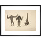 Moloch Gibbon print in black frame