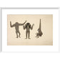 Moloch Gibbon print in white frame