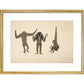 Moloch Gibbon print in gold frame