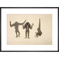 Moloch Gibbon print in black frame